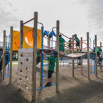 Pour’n’Play installation at West Rolleston School in Christchurch