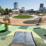 Margaret Mahy Family Playground – the largest Pour’n’Play installation in the Southern Hemisphere
